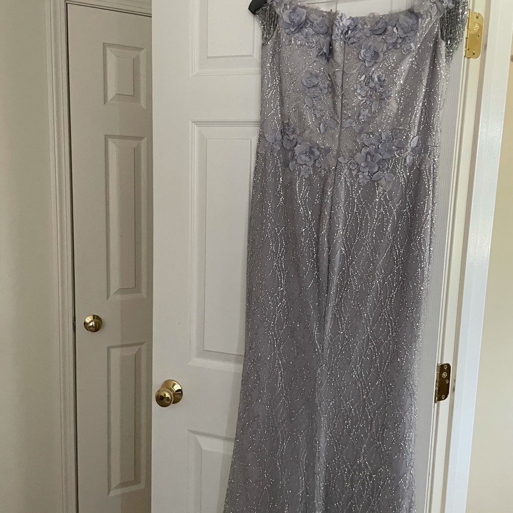 Stunning Lavender & silver Portia&Scarlett dress - Picture 6 of 8
